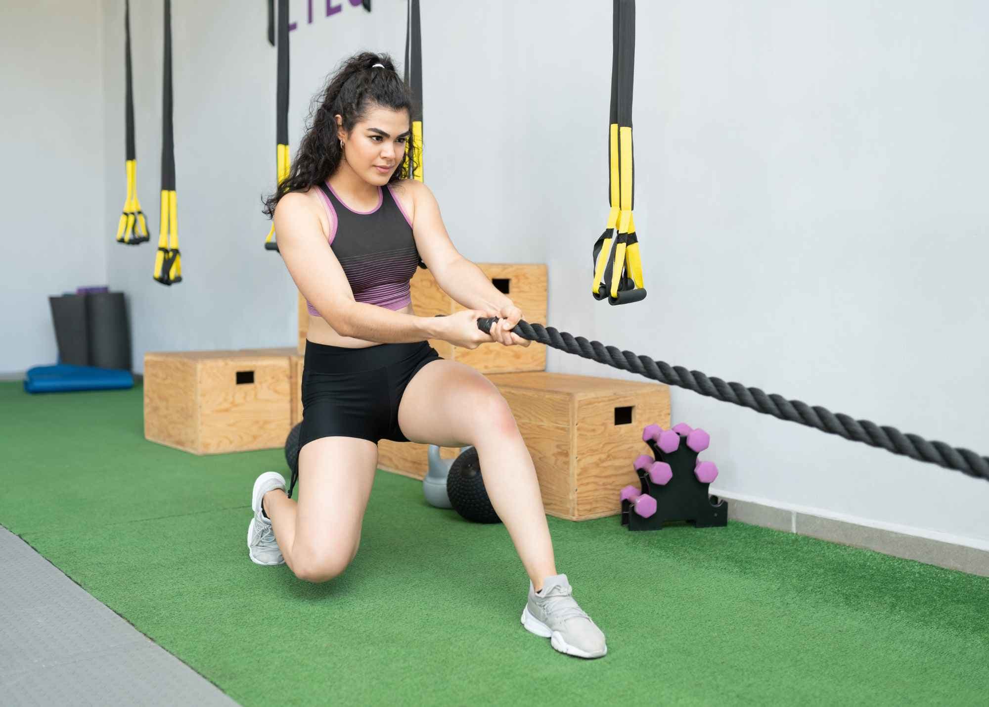 Dryland strength training for swimmers