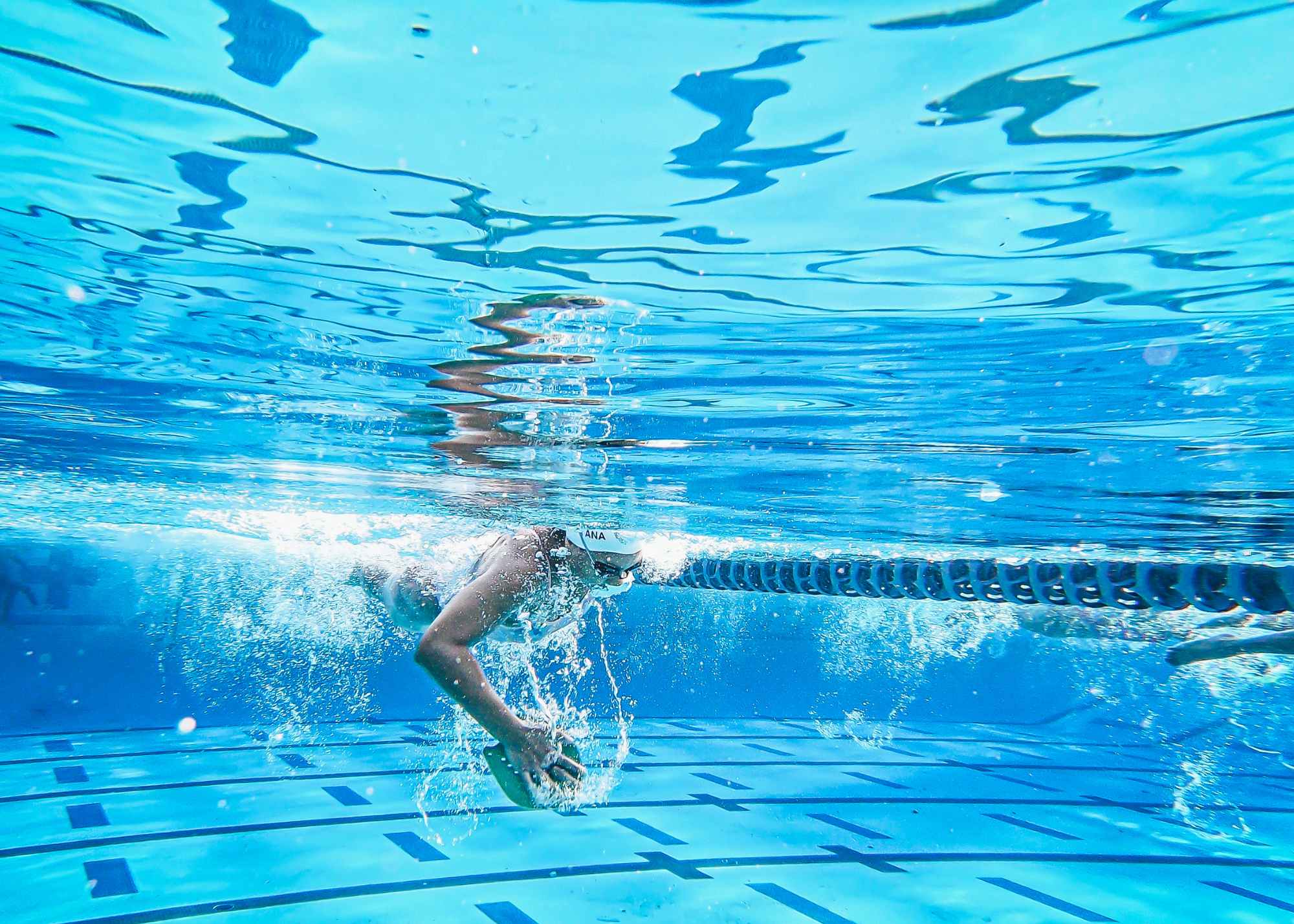 Swimming stroke cycle phases